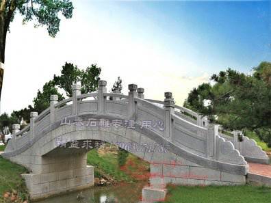 石雕欄桿、石拱橋、石欄桿