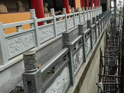 石雕欄桿、石拱橋、石欄桿