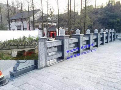 石雕欄桿、石拱橋、石欄桿