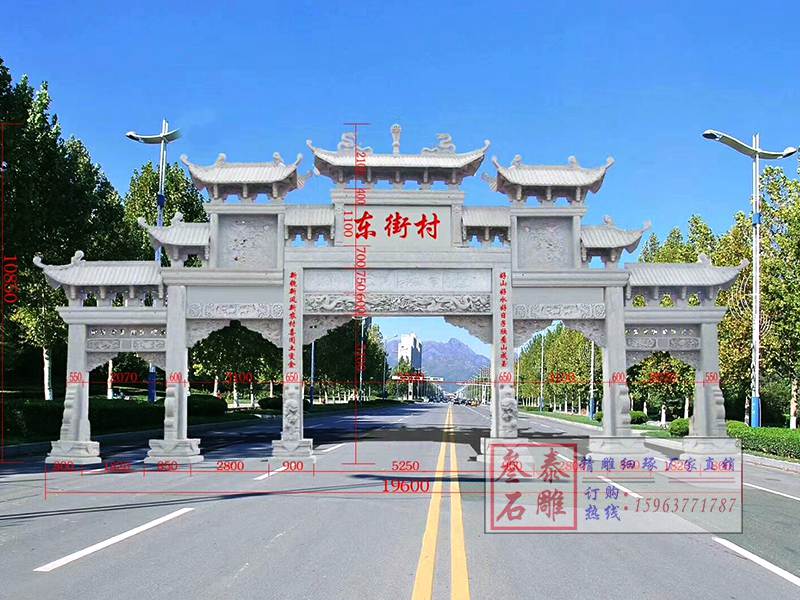 石雕欄桿、石拱橋、石欄桿