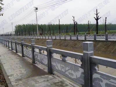 石雕欄桿、石拱橋、石欄桿
