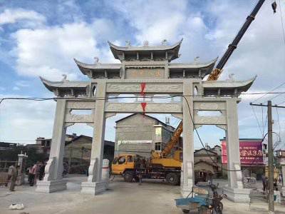 石雕欄桿、石拱橋、石欄桿