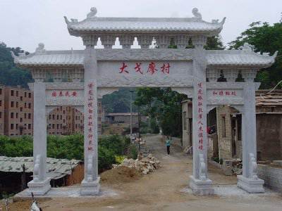 石雕欄桿、石拱橋、石欄桿