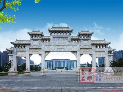 石雕欄桿、石拱橋、石欄桿