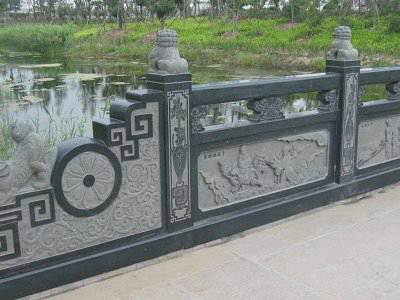 石雕欄桿、石拱橋、石欄桿