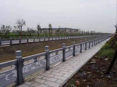 石雕欄桿、石拱橋、石欄桿