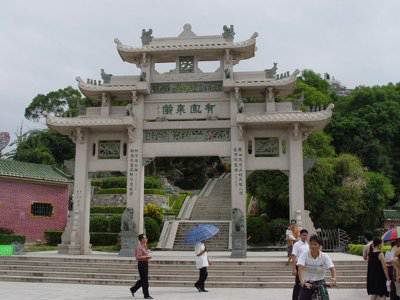 石雕欄桿、石拱橋、石欄桿