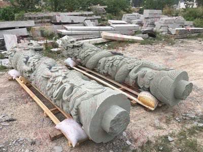 石雕欄桿、石拱橋、石欄桿
