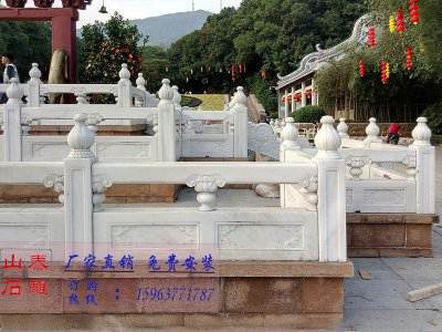 石雕欄桿、石拱橋、石欄桿