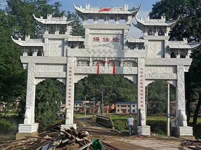 石雕欄桿、石拱橋、石欄桿