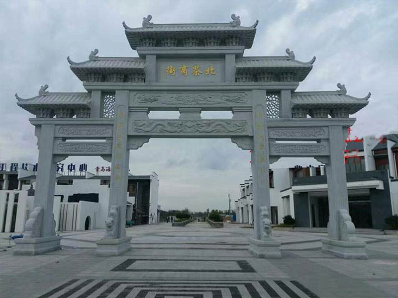 三門五樓石牌樓訂購(gòu)