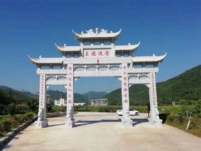 石雕欄桿、石拱橋、石欄桿