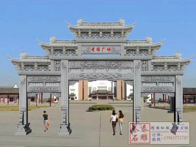 石雕欄桿、石拱橋、石欄桿