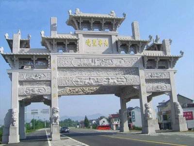 石雕欄桿、石拱橋、石欄桿