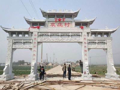 石雕欄桿、石拱橋、石欄桿