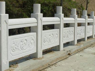 石雕欄桿、石拱橋、石欄桿