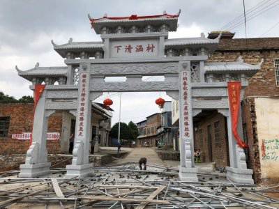 石雕欄桿、石拱橋、石欄桿