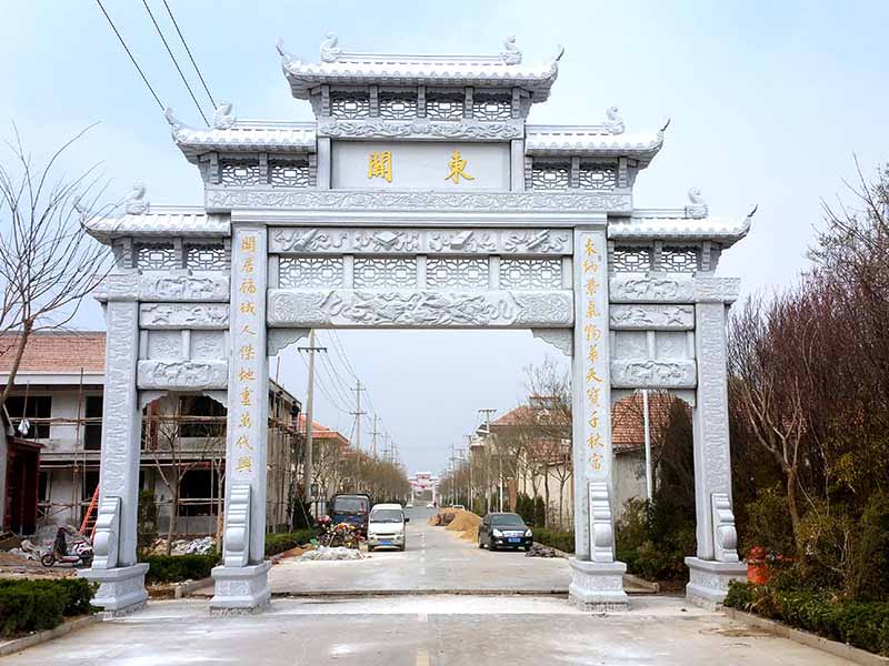 石雕欄桿、石拱橋、石欄桿